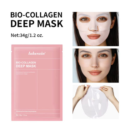 Korean Deep Collagen Peel-Off Mask – Anti-Wrinkle Lifting Overnight Skin Repair Pack