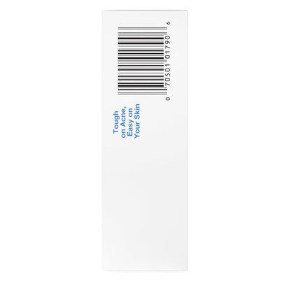 On-The-Spot Acne Spot Treatment Cream with 2.5% Benzoyl Peroxide, Gentle Face Blemish Medicine for Acne-Prone Skin, Vanishing Formula, Clinically Proven Day-1 Results, 0.75-Ounce Tube