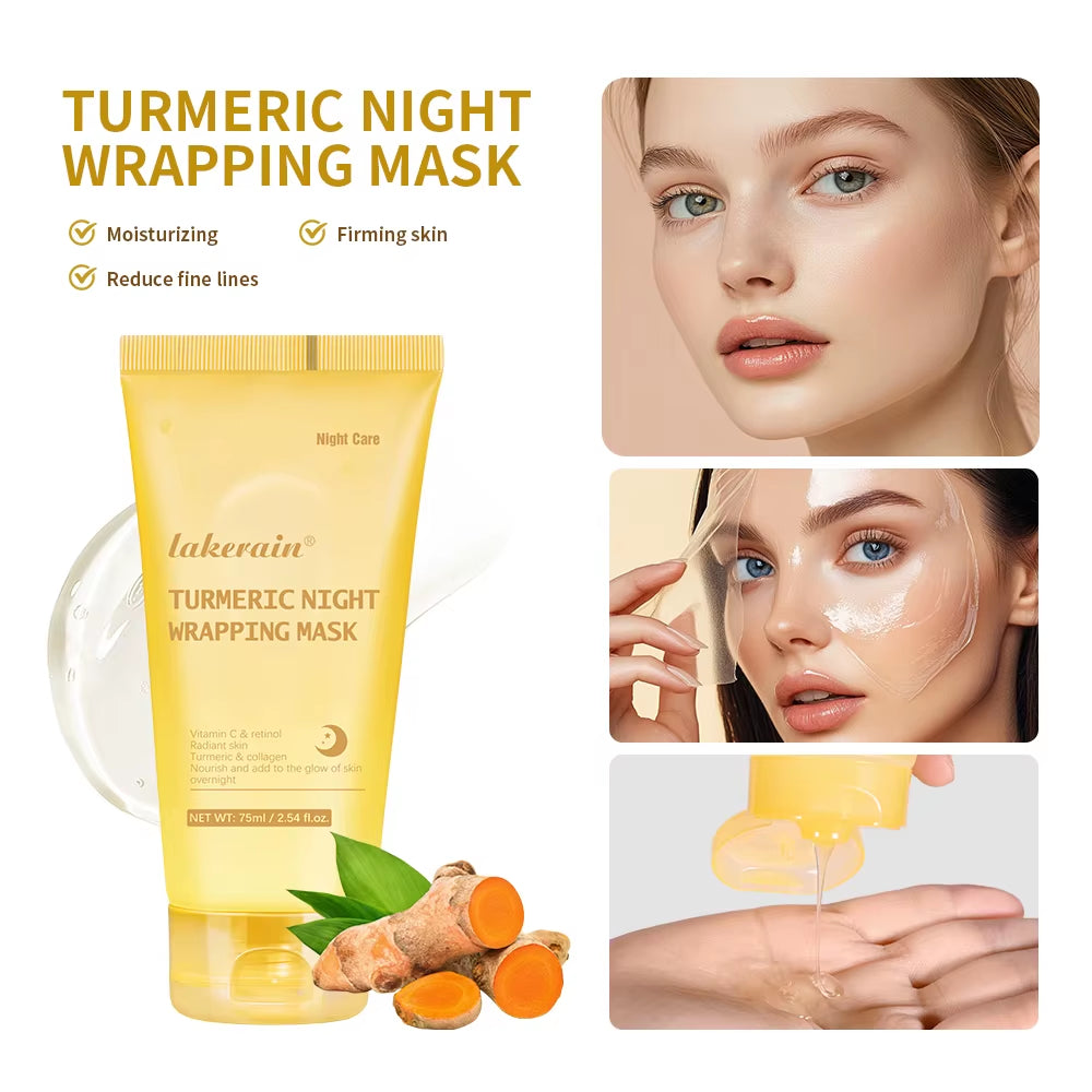 Korean Deep Collagen Peel-Off Mask – Anti-Wrinkle Lifting Overnight Skin Repair Pack